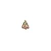 Tree 3D Nail Jewelry Snowflake Nail Rhinestones Christmas Nail Decorations Christmas Nail Drills