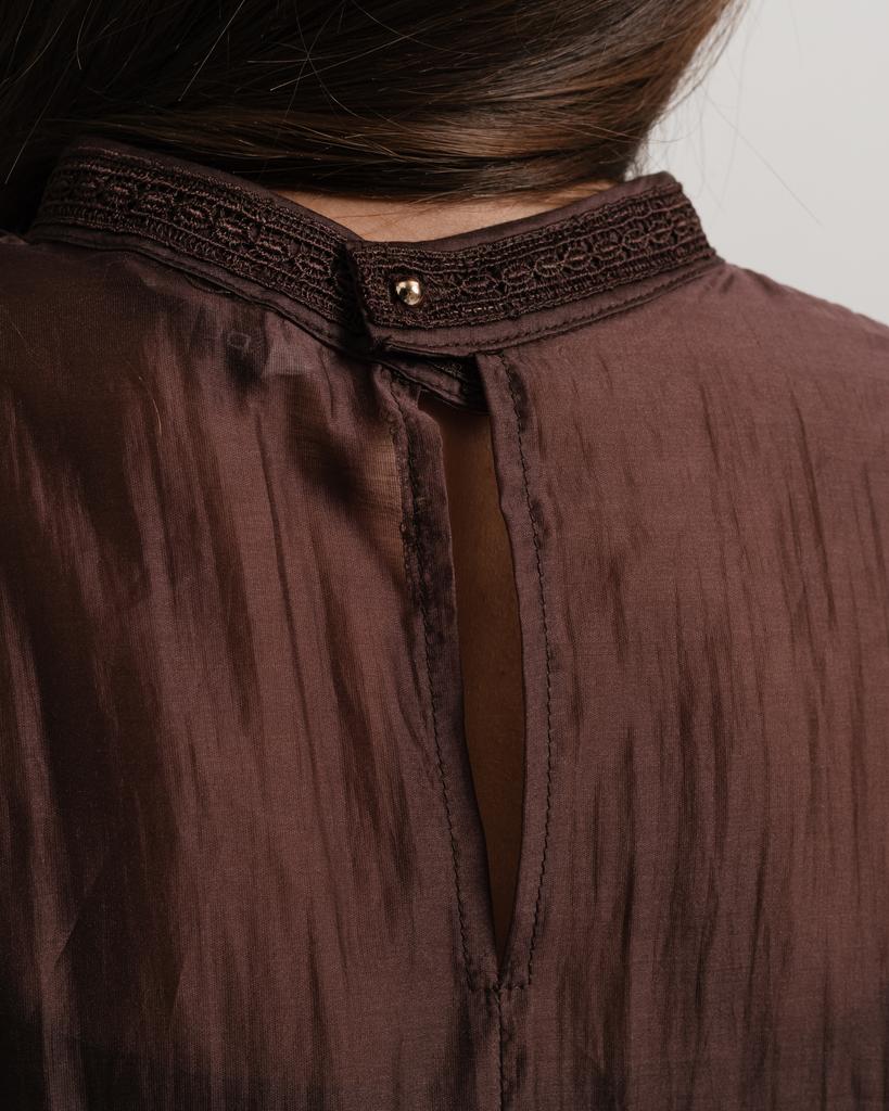 Women's Blouse Phardi 3061 36 Chocolate