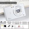 4K Digital Camera with Flip Screen for Selfies, 9600W HD High Pixel Quality