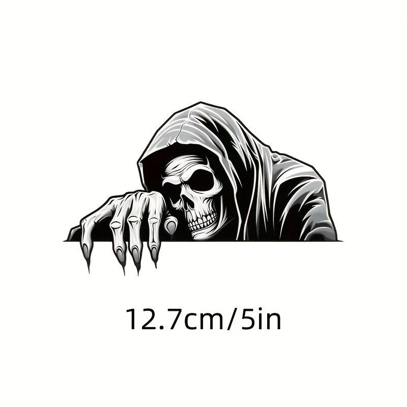 Skull Sentry Sticker for Vehicles & Laptops