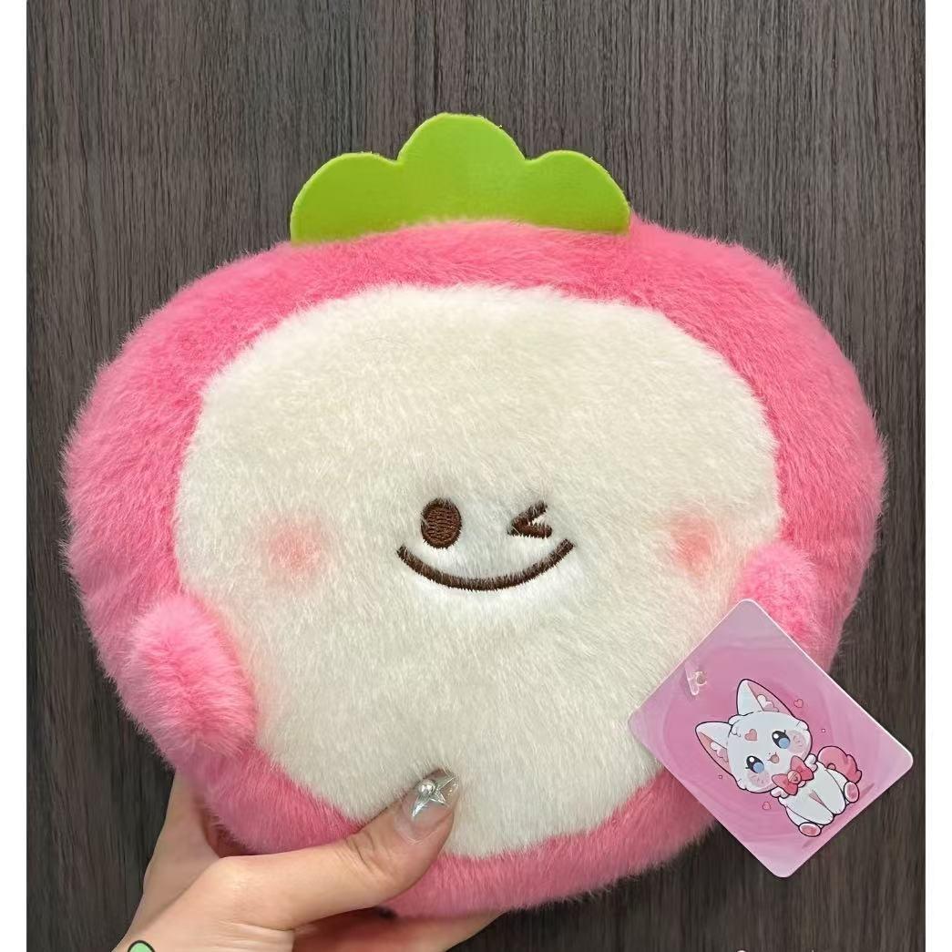 

Милый плюшевый единорог мечты, плюшевый единорог из кроличьего меха, кукла-хваталка, детский подарок на день рождения 23cm8 inch grab machine doll