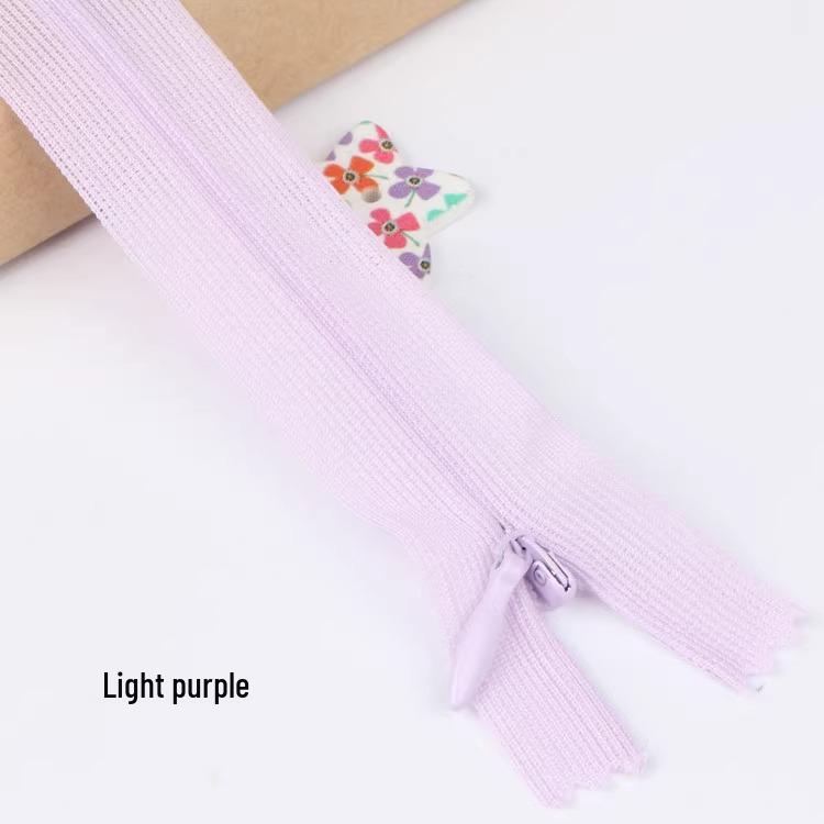 Sanli Unsichtbarer 25cm Kleid- & Kissen-Reißverschluss mit geschlossenem Ende