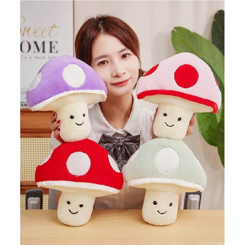 Adorable Soft Plush Mushroom Toy For Kids Perfect For Gifts And Home Dcor