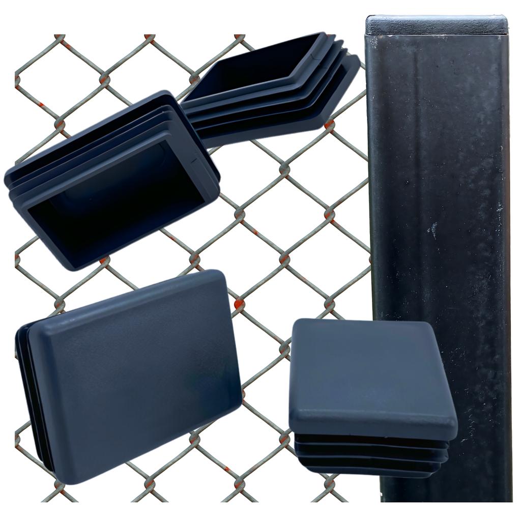 Internal Cap for Profile, Pillar, Roof 50x30, 50 PCS, ANTHRACITE