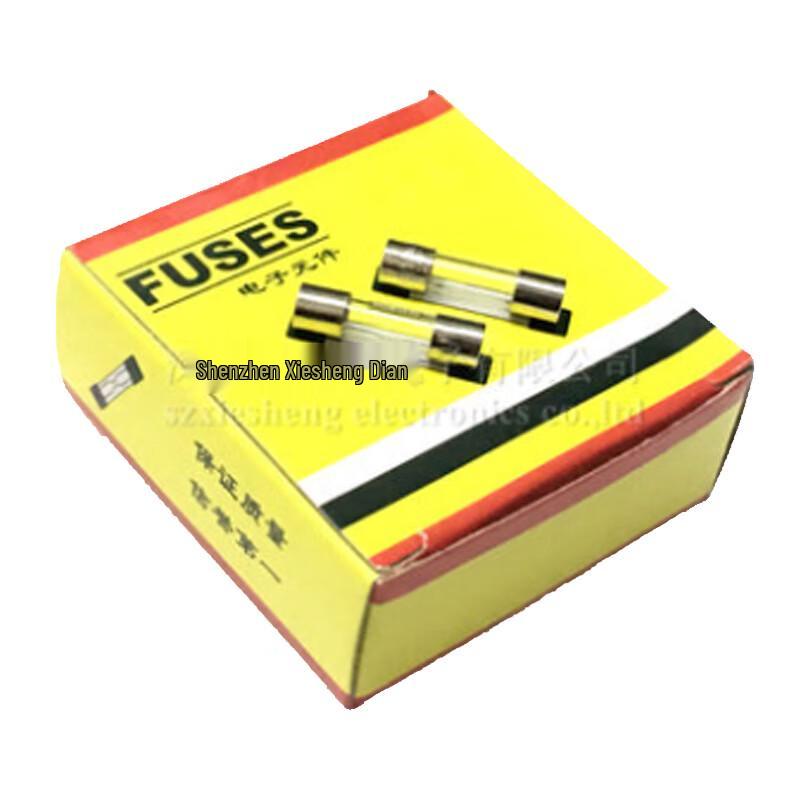 Xizuo 250V Fast-Acting Glass Ceramic Fuses (5x20mm & 6x30mm)