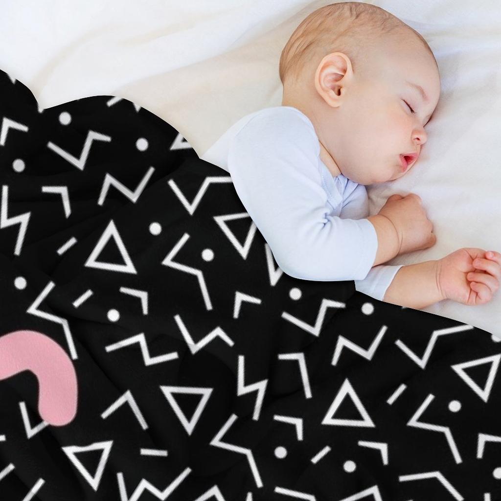 Memphis Pattern 20 - Retro 90s / 80s Throw Blanket Stuffeds Manga Softest Blankets For Sofas Blankets