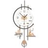 High-End Creative Living Room Wall Clock: Elegant Design for Home Decor