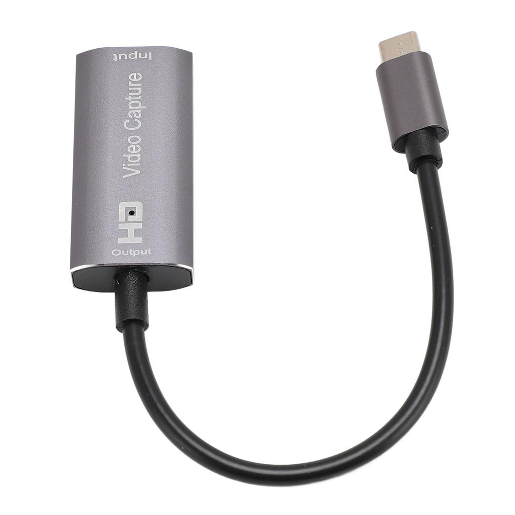 Type C To HD Multimedia Interface Video Capture Card Professional 4K 1080P Video Capture Card Supports for VLC for OBS