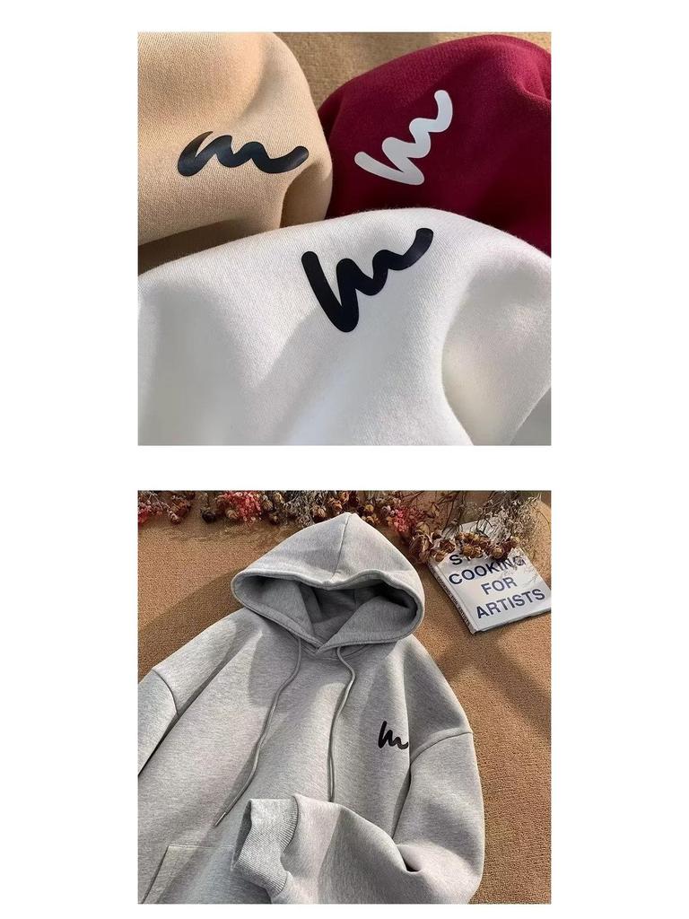 Unisex Oversized Korean-Style Hoodie - Spring/Autumn 2024 Collection