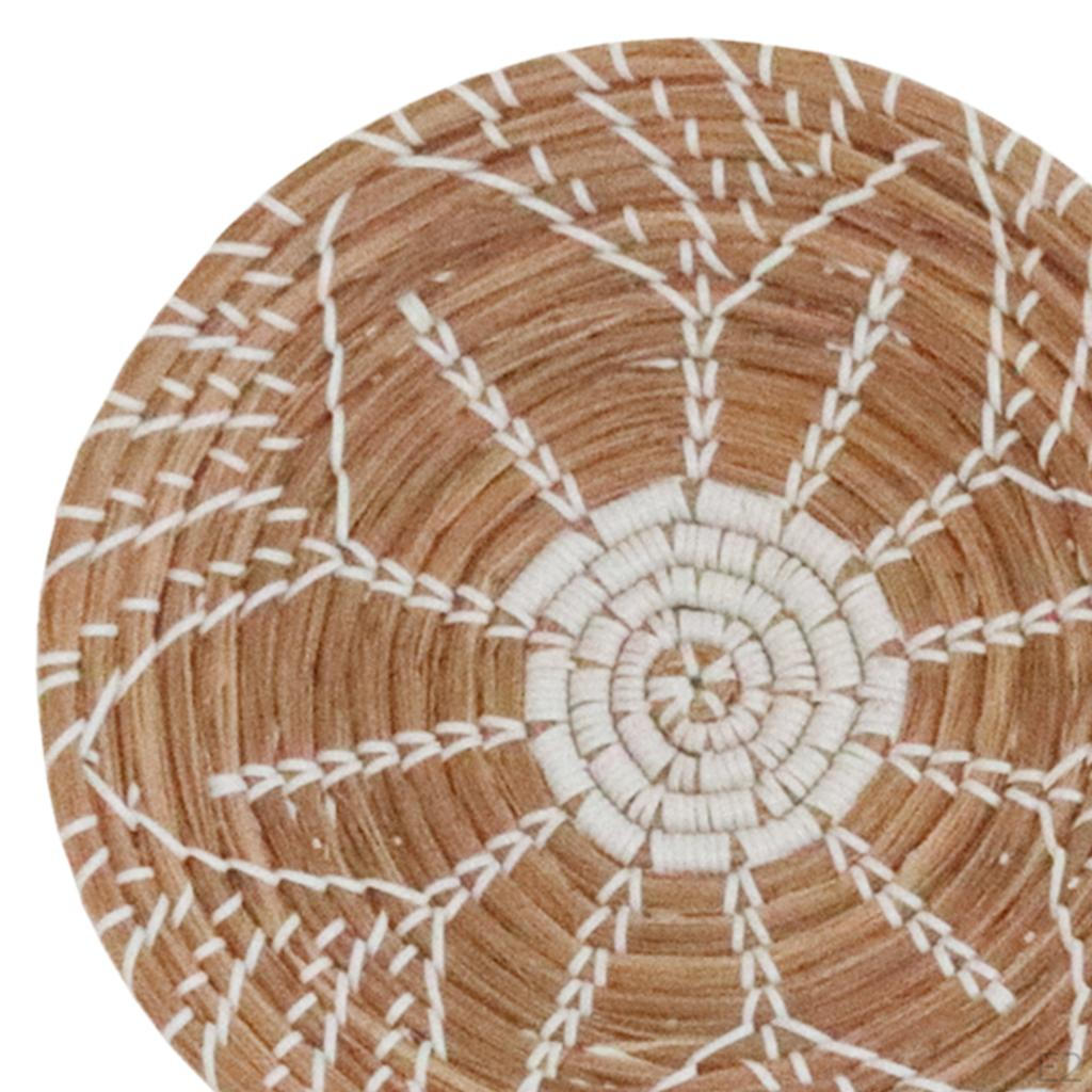 Wall Basket Decor Rustic Flat for Farmhouse Kitchen