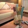 Plush Sofa Cover Thickened Non-slip Living Room Sofa Recliner Cover Universal Full Cover Dustproof Furniture Protection Cover
