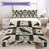 Crow Decoration Pattern Bedding Uilt Set Uilt Cover Pillowcase Home Decoration Birthday Gift (1 * Duvet Cover + 2 * Pillowcase  Without Core)51