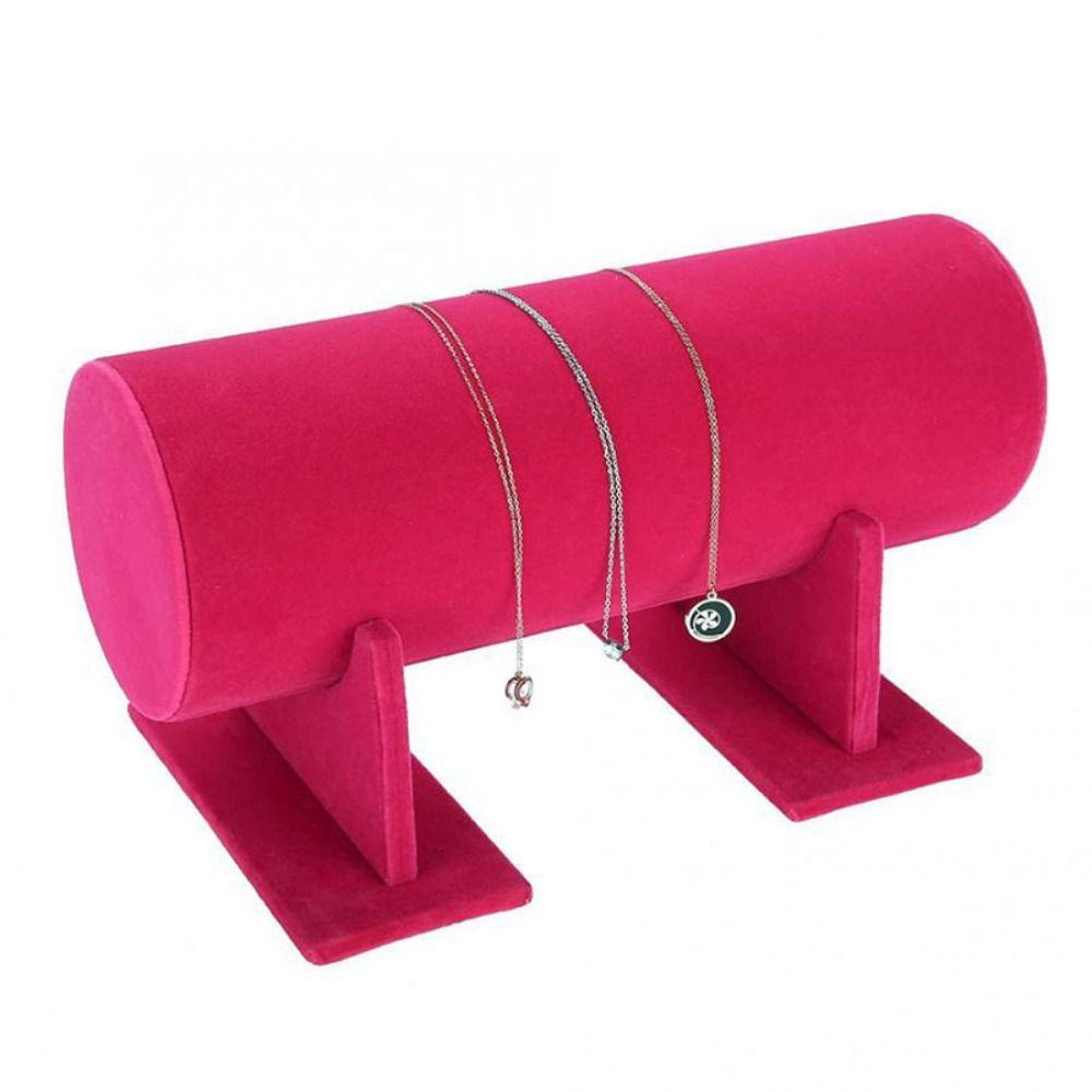 Non-slip Velvet Headband Holder Space Saving Thick Rod Hair Accessories Rack Easy To Assemble Removable Headband Organizer