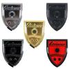 1Pc Lorinser shield badge side fender emblem car stickers For Mercedes-Benz VS class refit lorinser rear trunk car accessories