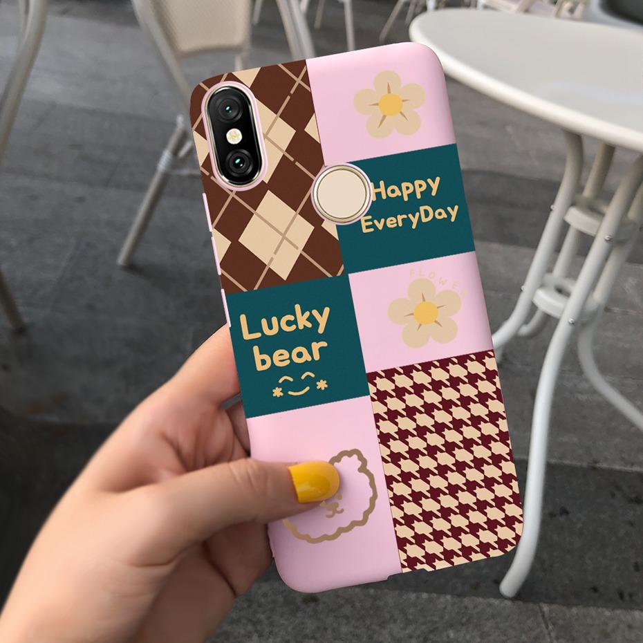 Phone Case For Xiaomi Redmi S2 (Redmi Y2) Lovely Pattern Macaroon Silicone Soft Cover Cases For RedmiS2 S 2 Y2 Fundas