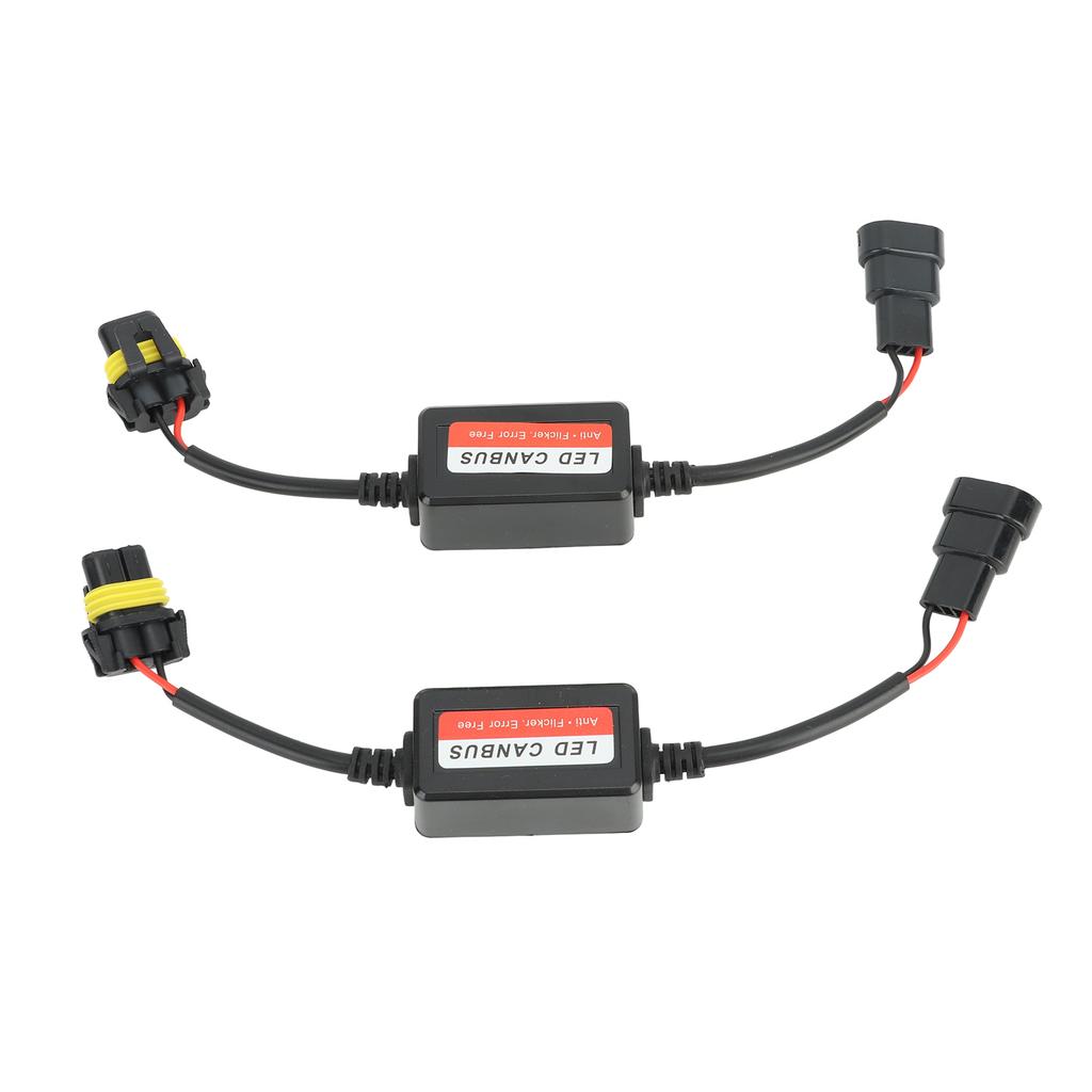 2 BUC Decodor Far 12V 4A Eliminator Avertizare Cod Eroare pentru 9005 9006 9012 Mufă Far LED