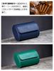 Whatna Handmade Leather Watch Case for 1, 2, or 3 Watches, Portable Storage Box, Collection Case, Travel, Business Trip, and More (Blue - 1 Count)