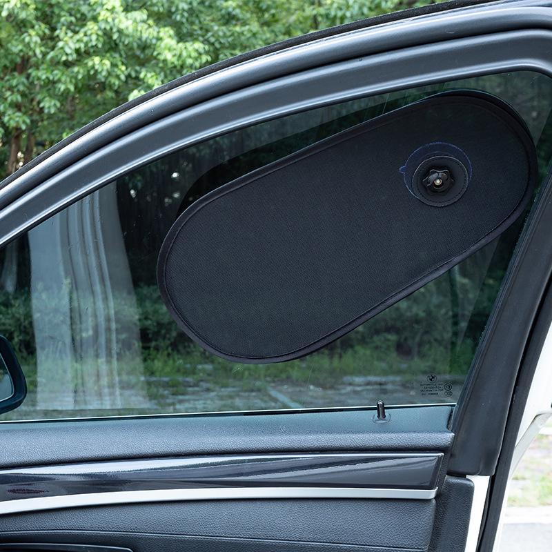 Adjustable Car Side Window Foldable Sunshade Mesh Visor