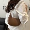 Yogodlns New Fashionable High-end Moon-shaped Baseball Bag Showing Luxury Women's Single Shoulder Bag Elegant Lady Handbags