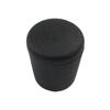 MAURER - Black Conical End Cap 20mm. Blister 4 Pieces.