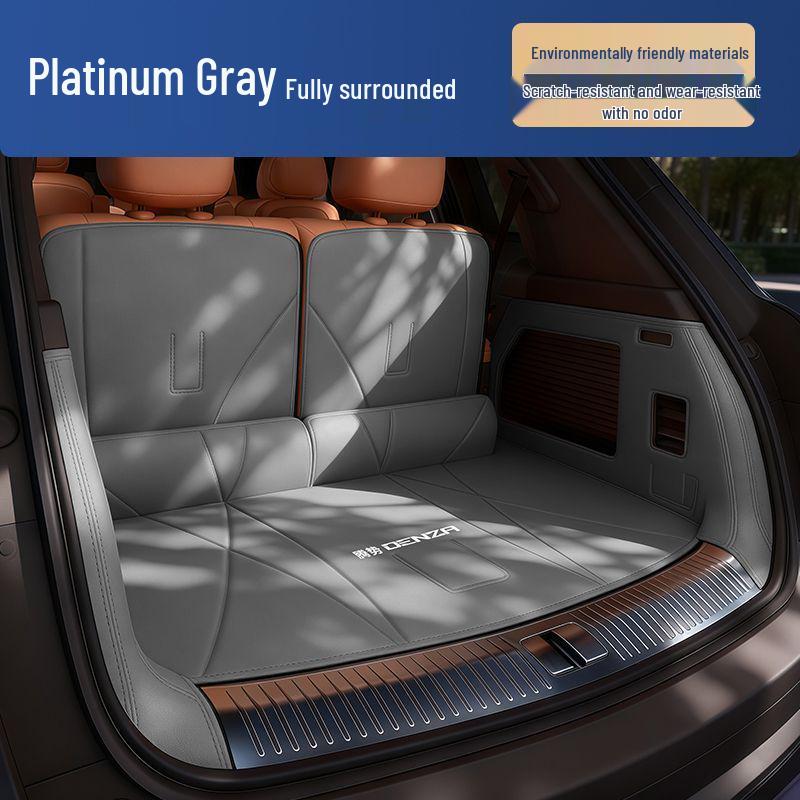 BYD N8L Trunk Mat: Special Surround Tail Box Protection, Anti-dirty Interior Mat