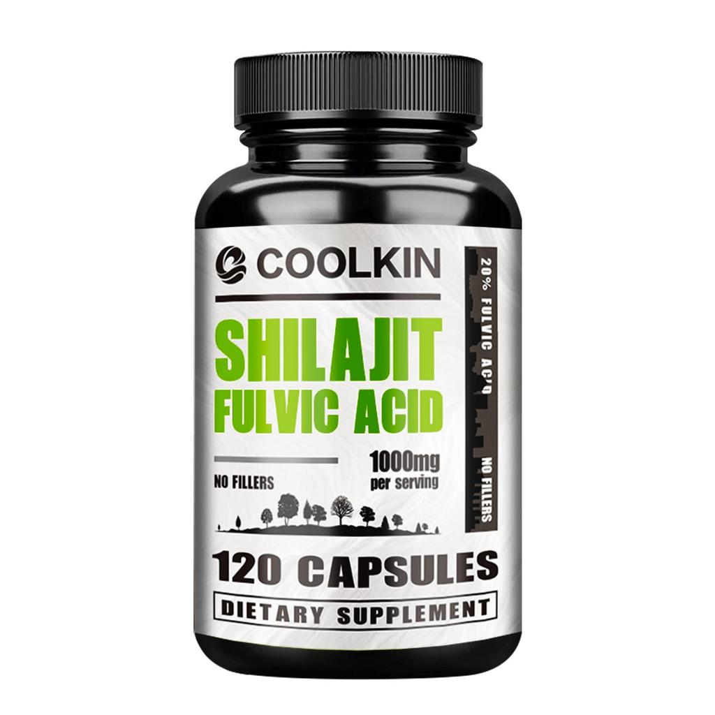 Shilajifuric Acid 1000 mg - Antioxidant, energy booster, enhances endurance.