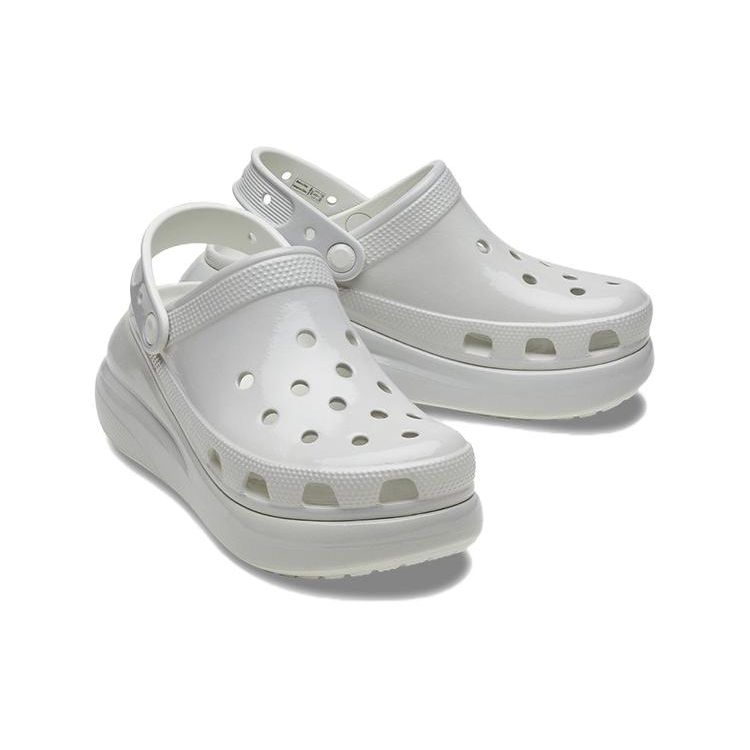 Crocs Eva Bright Puff Clogs Unisex Clogs Gray 209285-1FT