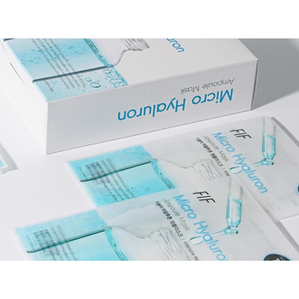 FIF Low Molecular Hyaluron Ampoule Mask Pack, 10 Packs, 1 Pack