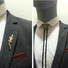 Metal Crocodile Brooch Retro Gold Series Suit Shirt Jacket Coat Collar Pin Fashion Clothing Accessories Item
