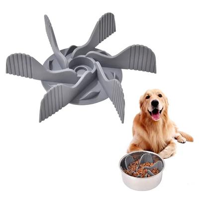 Pet Anti Choke Pes Spirálový Pomalý Krmítko Misky na Krmivo pro Psa Vložka s Přísavkou Protiskluzová Proti Hltání Pet Prevence Obezity Doplněk