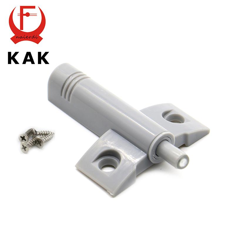 

KAK 10Set/Lot Kitchen Cabinet Catches Door Stop Drawer Soft Quiet Closer Damper Buffers With Screws For Furniture Hardware сірий колір