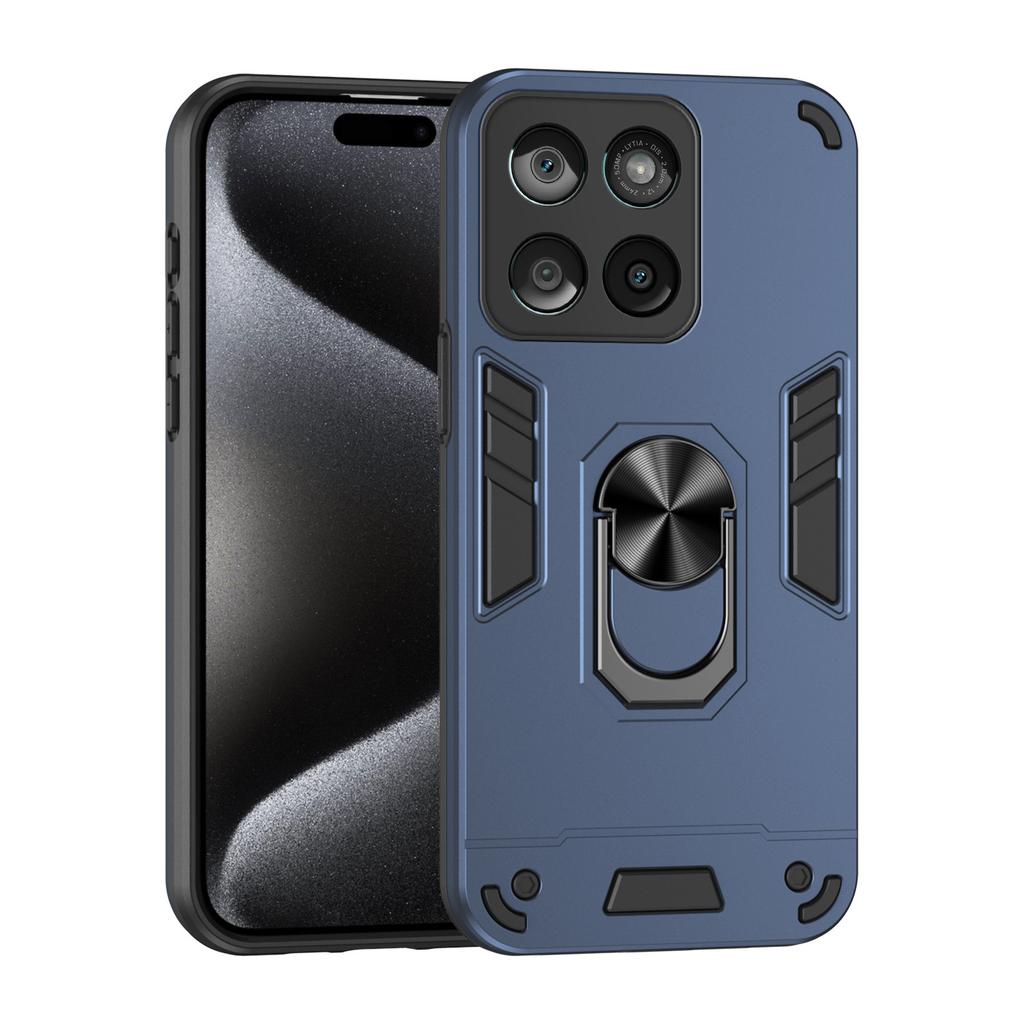 Applicable To MOTO edge70Fusion Mobile Phone Case 360 Warrior Motorola edge60Pro Bracket G86 Set