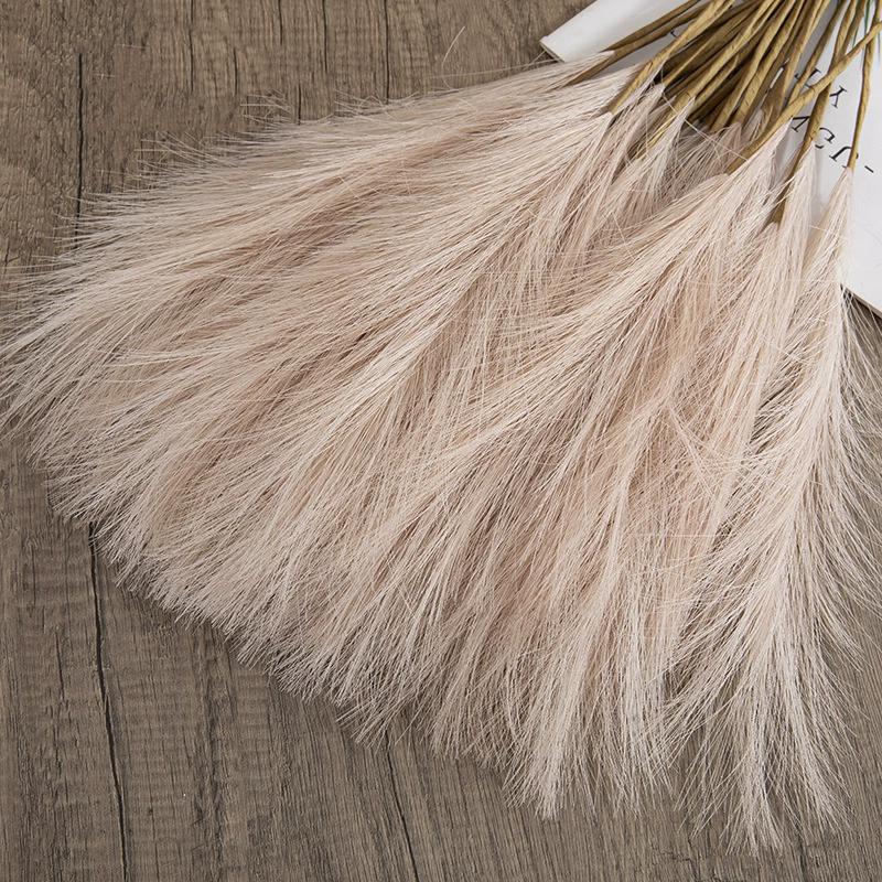 Artificial Reed Ins Wind Bouquet Imitation Flowers Bohemian Home Living Room Decor Fake Reed Christmas Wedding Decoration