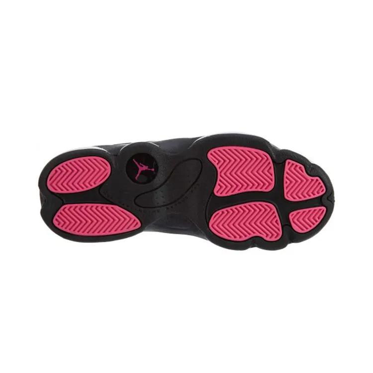 Air Jordan 13 Retro GP 'Hyper Pink' (Unisex) Black / Anthracite / Anthracite / Hyper Pink Kids' Basketball Shoes 439669 009