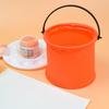 Folding Bucket with Handle, Portable, Durable and Easy To Store Design, Suitable for Camping, Fishing and Pen Wash Bucket