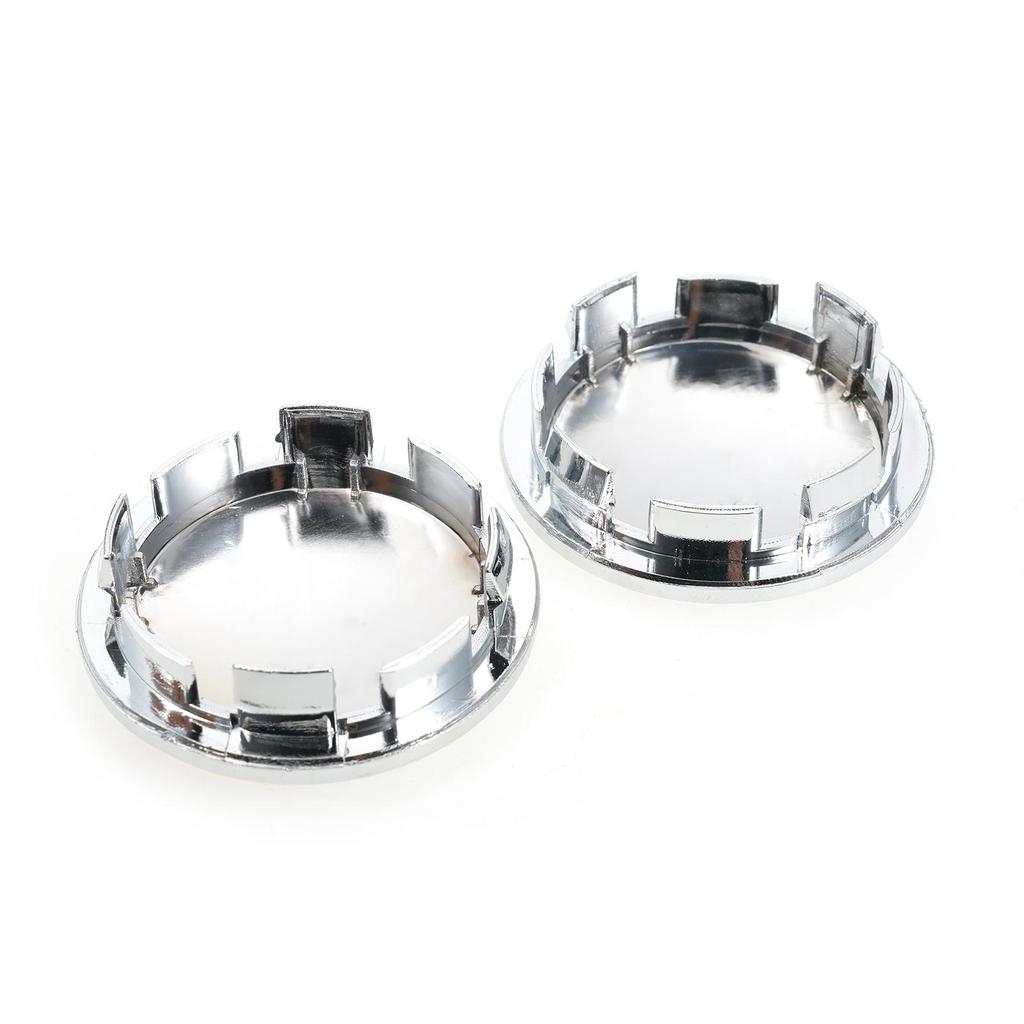 4 Capuchons De Moyeu Universels 56 Mm/54 Mm - Hauteur 11 Mm, Gris, En Plastique ABS - Protection Pour Roues, Moyeux