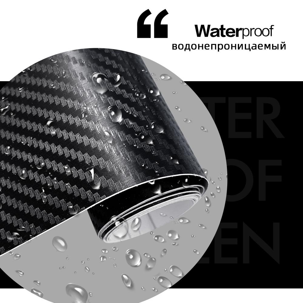 Car Matte Vinyl Film Matte Gloss Black Paste Protector Strip Waterproof Window Trim Film Anti Scratch Tape DIY Car Accessories