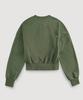ROVVE Crop Cut Off Sweat Shirt (Deep Khaki)
