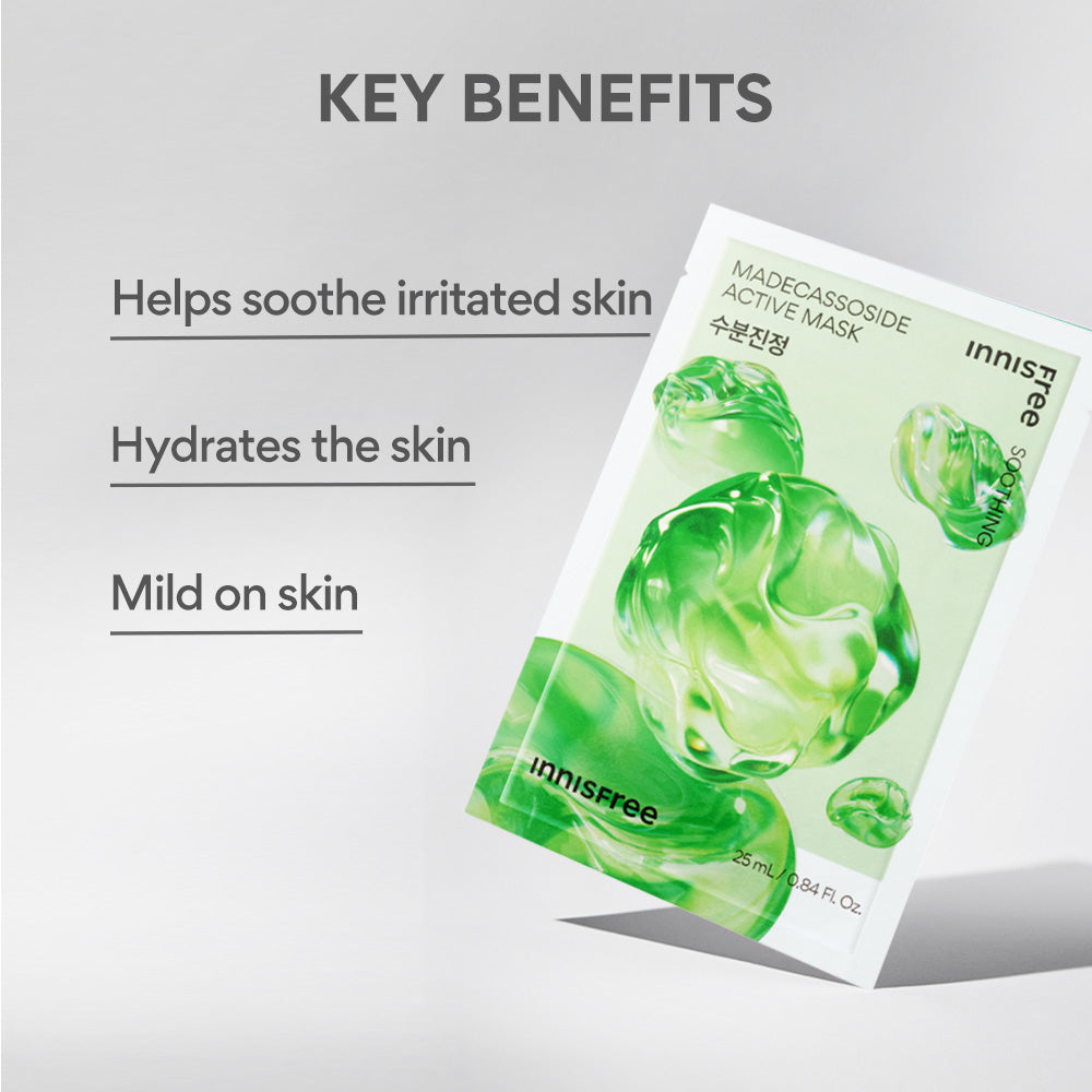Madecassoside Active Mask 25 ml / 0.84 fl. oz. set 6ea