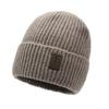 Men's And Women's Knitted Hats For And Winter Cold Plus Velvet Hats Fashionable Wool Hats Outdoor Sports Pullover Hats