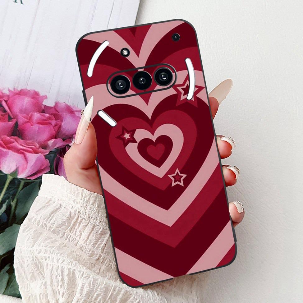 Téléphone pour rien (3a) A059 Coque Pour Nothing Phone 3a Étui Silicone Mode Luxe Fleurs Chat Mignon Drôle Peint Pare-chocs Souple