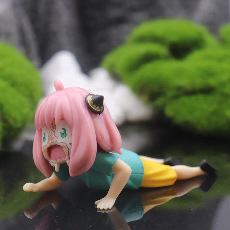 5cm SPY×FAMILY Anya Forger Crying Anime Action Figure Toys no box