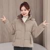 Cotton clothes women's autumn and winter new small short thickened design warm cotton clothes jacket women's clothing