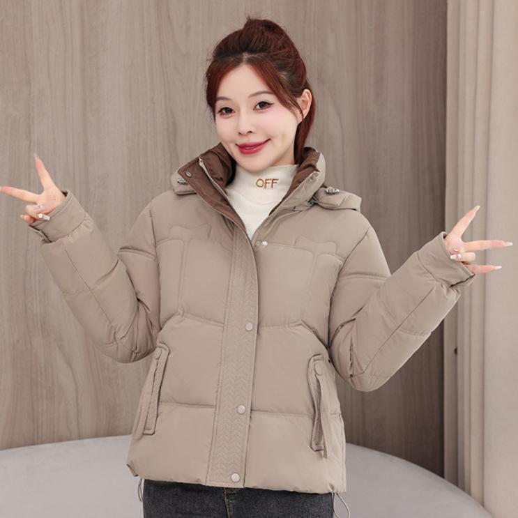 Cotton clothes women's autumn and winter new small short thickened design warm cotton clothes jacket women's clothing
