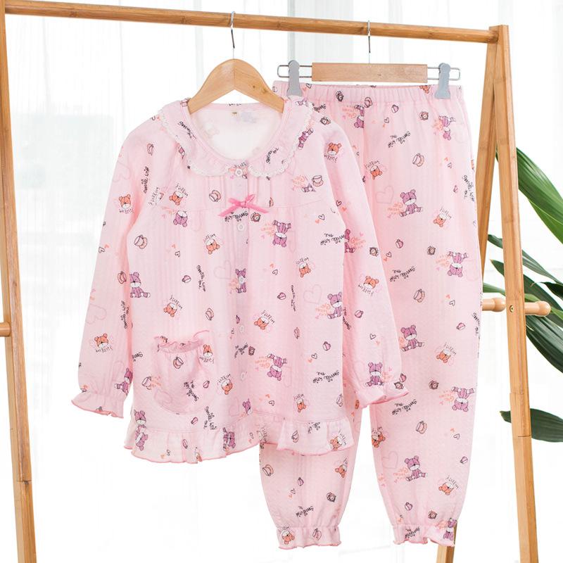 

Family Cotton Pajama Set: Long Sleeve & Pants - Cozy Autumn/Winter Clearance 100cm