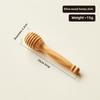 1PC High-end olive wood honey stick Solid wood honey extractor Jam special paintless wax-free mixing stick kitchen gadget