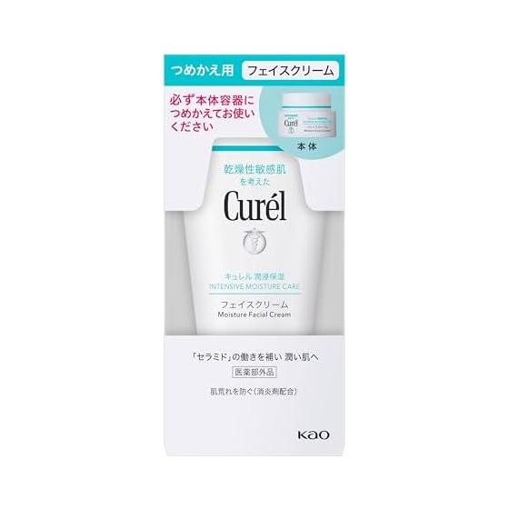 Curel Moisturizing Face Cream Refill [Moisture] [Stratum corneum] [Rough skin] [Plump] [Refill]