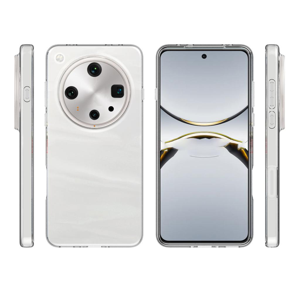 10Pcs/Pack For Oppo Find X8 Ultra 5G Case Watermark Free TPU Protective Clear Phone Cover