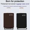 Dust Cover Protective Cover, Wear-Resistant Travel Box Cover Non-Woven Fabric ThickSuitcase Cover Protector Fit 20 Inch Luggage