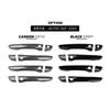 For Hyundai I30 & I30 N 2017-2025 LHD 8Pcs ABS Exterior Door Handle Decor Cover Strip Set Premium Car Exterior Parts
